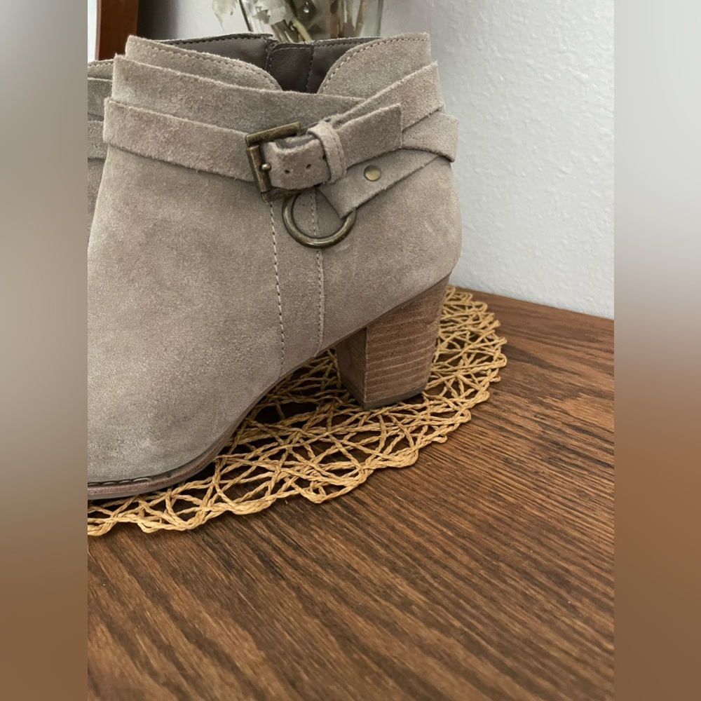 Gray Booties